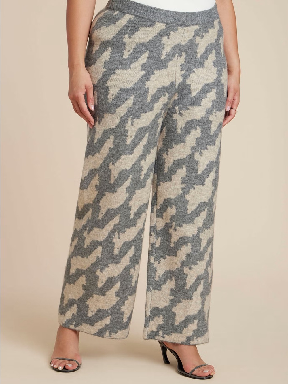 Eloquii Intarsia Sweater Pant